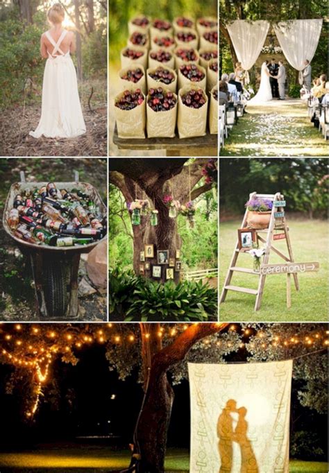 25 Best Diy Rustic Country Wedding Decoration Ideas Diy Backyard