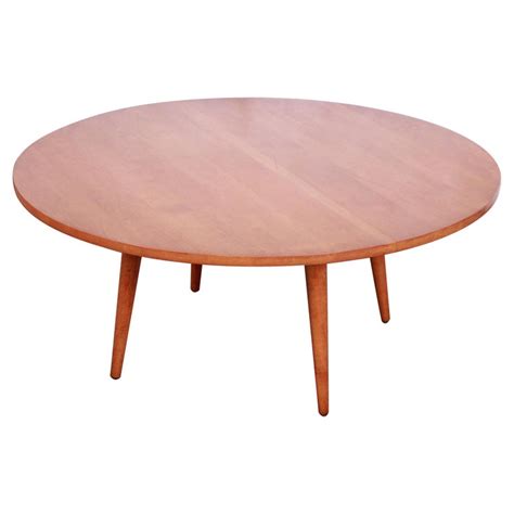 Paul Mccobb Planner Group Mid Century Modern Round Coffee Table At 1stdibs