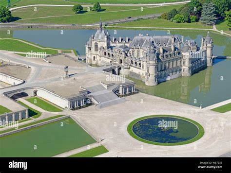 France Oise The Castle Of Chantilly And Its Garden Of Andre Le Nôtre