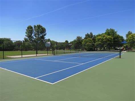 A tennis court is the venue where the sport of tennis is played. Gorgeous tennis court in Haven Park, which is near the ...