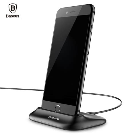 Baseus Desktop Docking Charger For Iphone Data Sync Charging Desktop