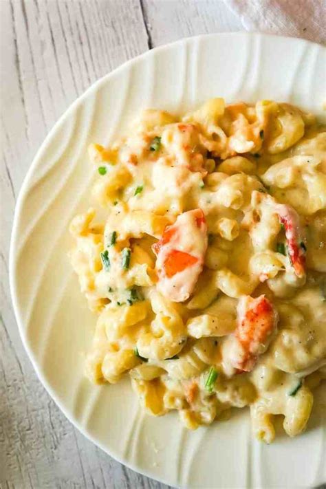 Lobster Mac And Cheese This Is Not Diet Food Seafood Mac And Cheese