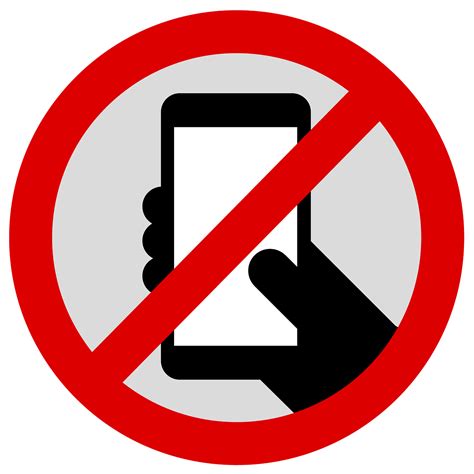 No Cell Phones Signs Clipart Best