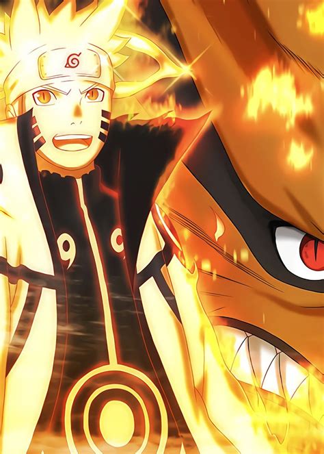 Naruto Uzumaki Hokage Modo Kurama Anime Wallpaper Images And Photos