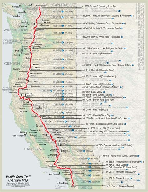 Pct Map Oregon Secretmuseum