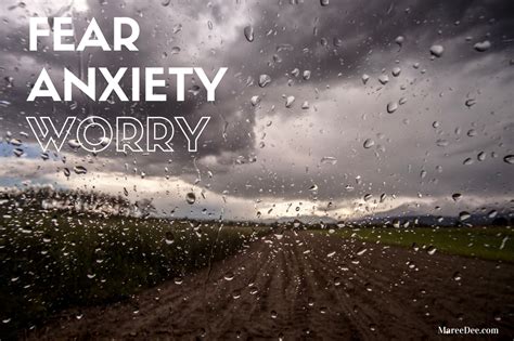 Would You Call It Fear Anxiety Or Worry Embracing The Unexpected