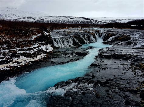 Bruarfoss Waterfall Iceland Definitely Worth The Walk 4032x3024 R