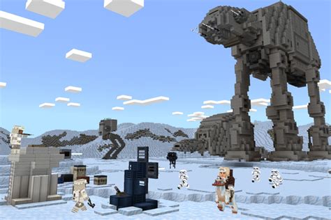 Star Wars Dlc Brings A Galaxy Far Far Away To Minecraft