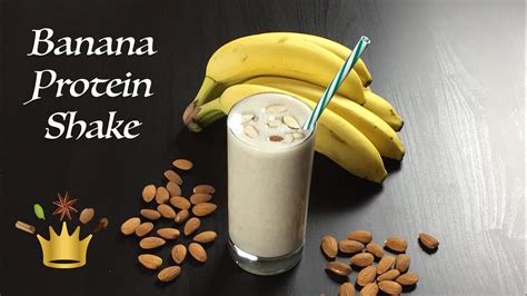 Banana Protein Shake Pre Or Post Workout Smoothie Newbieto Cooking