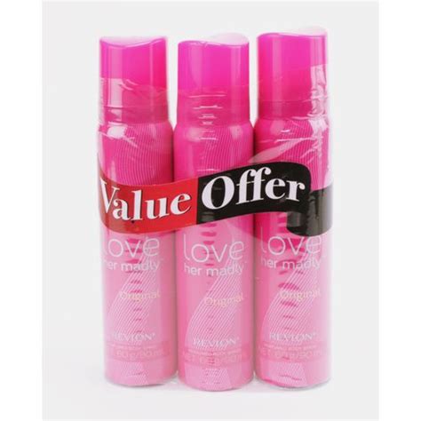 90 Ml Love Her Madly Original Perfumed Body Spray 3 For 2 Pack L 90 Ml