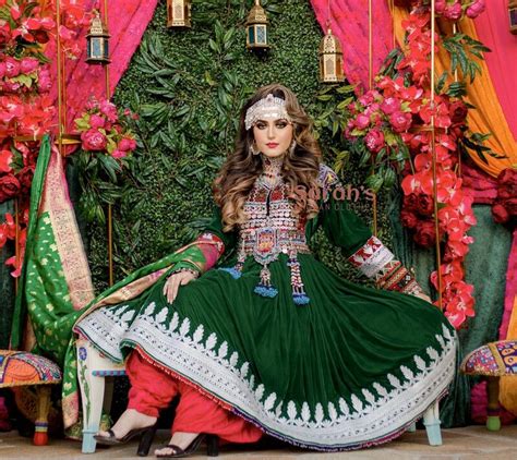 Afghan Velvet Kuchi Dress With Charma Dozi Afghan Dresses Afghan