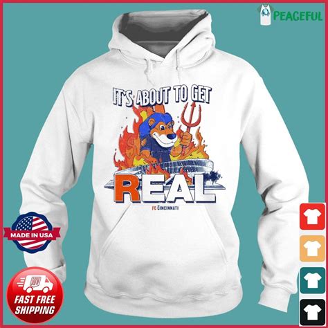 Fc Cincinnati Gary The Lion About To Get Real Shirt