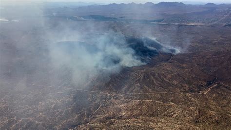 Lightning Caused Fire Grows To 700 Acres Near Rio Verde In Arizona