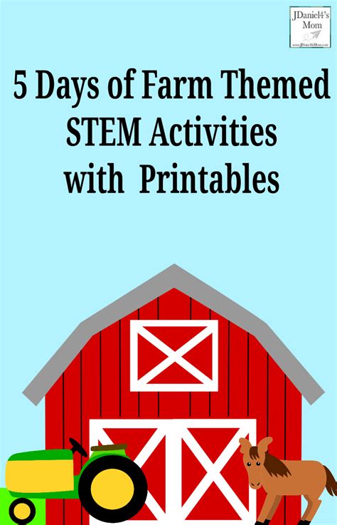Grease your wheels, start your just about everything is delivered by trucks from the food we eat to the clothing we wear, to the cars we drive, and to the materials our homes are made of. 5 Days of Farm Themed STEM Activities with Printables