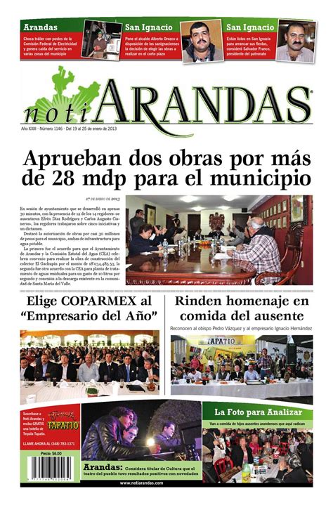 Noti Arandas Edición Impresa 1146 By Noti Arandas Issuu