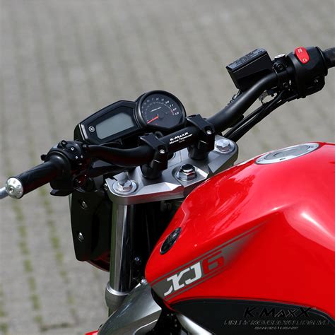 Oberfläche alu/ silber matt oder verchromt, mit oder. Yamaha XJ-6 / Diversion Lenker-Kit FATTY32 Superbike ...