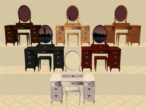 Mod The Sims Vanity Table Recolours