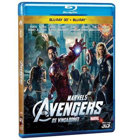 Blu Ray D Blu Ray Os Vingadores The Avengers Discos A O E