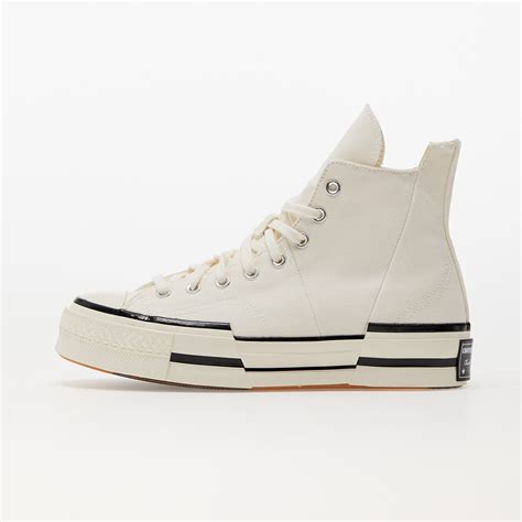 Converse Chuck 70 Plus Canvas Egret Black Egret Allshoesbg