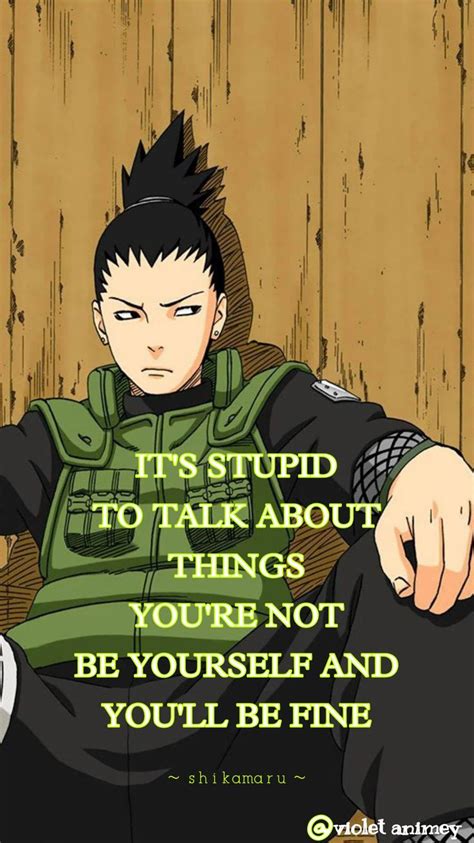 Naruto Life Changing Quotes Shikamaru Nara Zitate Nara