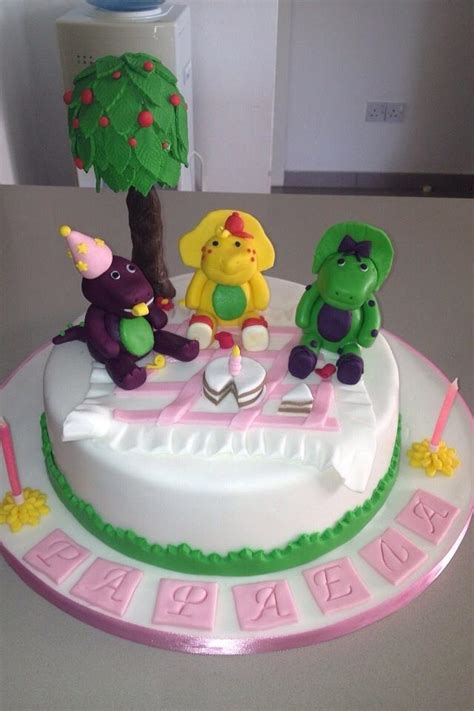 Barney And Friends Decorated Cake By Vanilla Bean Cakes Cakesdecor