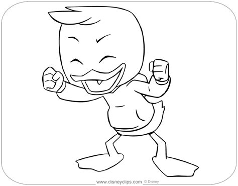 26 New Ducktales Coloring Pages