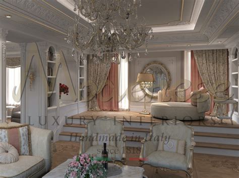 Elegant Interior Design For Luxury Villa ⋆ Luxury Italian Classic Furniture