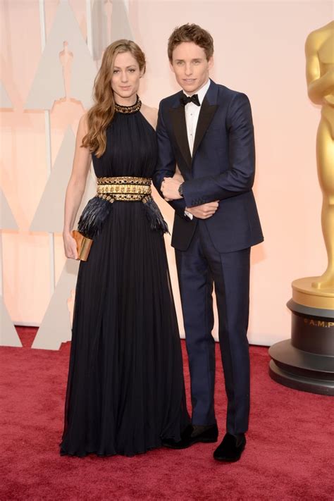 Hannah Bagshawe And Eddie Redmayne Celebrity Couples At The Oscars 2015 Pictures Popsugar