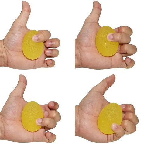 Soft Silicone Grip Ball Hand Exercise Ball Finger Strengthener For Hand Training Physical
