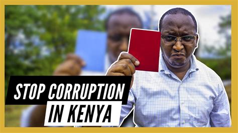 How To End Corruption In Kenya Youtube