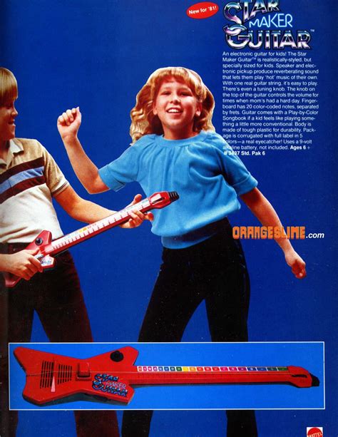 Check spelling or type a new query. Star Maker Guitar - 1981 | Toy catalogs, 80s toys, Stars