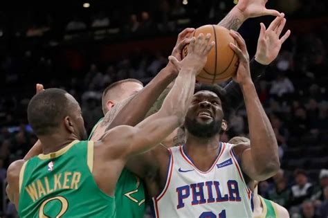 Joel Embiid Leads The Sixers To A 115 109 Statement Victory Over The Boston Celtics