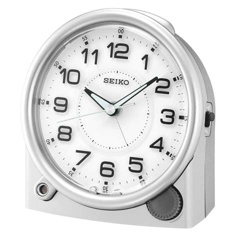 Seiko Modern Bedside Alarm Clock