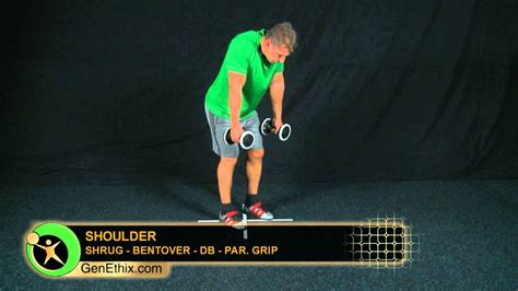 Shoulders Shrug Bentover Db Par Grip Youtube