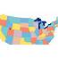 Can You Name All 50 States Quiz  By Buggsme