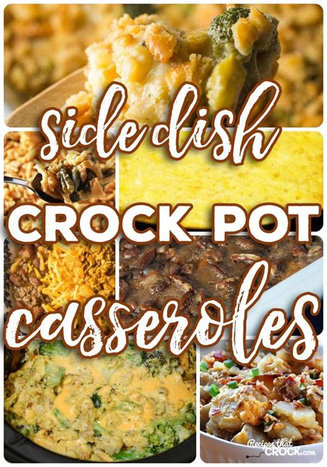 Great Side Dish Crock Pot Casseroles Broccoli Cauliflower Casserole
