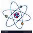 Atom Molecule Icon Hand Drawn Style Royalty Free Vector