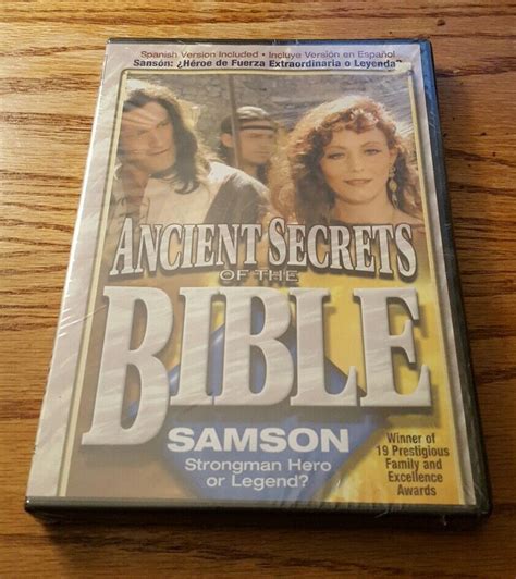 Ancient Secrets Of The Bible Samson Strongman Hero Or Legend Dvd