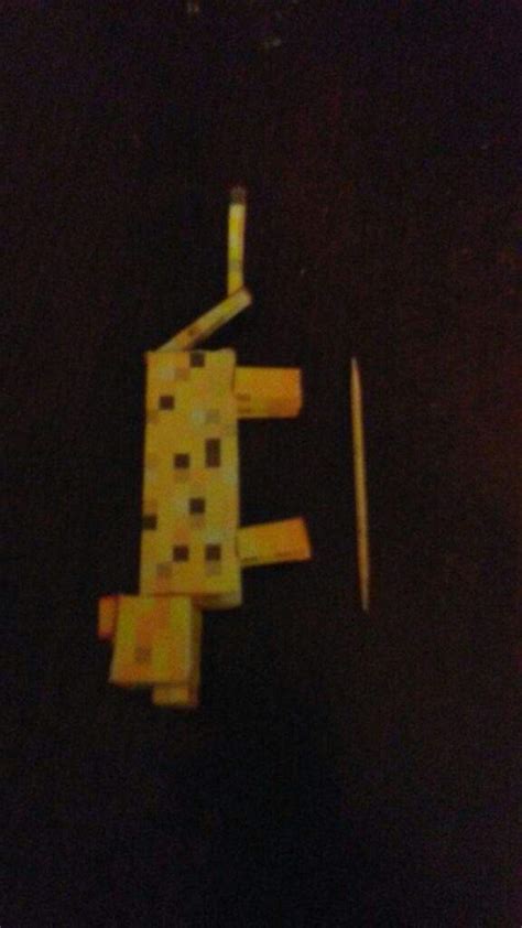 🐱ocelot Papercraft Minecraft Amino