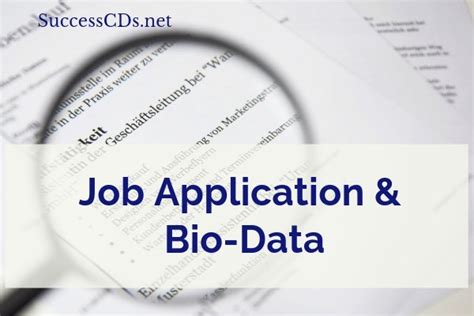 You must choose the format of your resume depending on your work and personal background. Job Application with Biodata For Class 12, Format, Topics, Examples