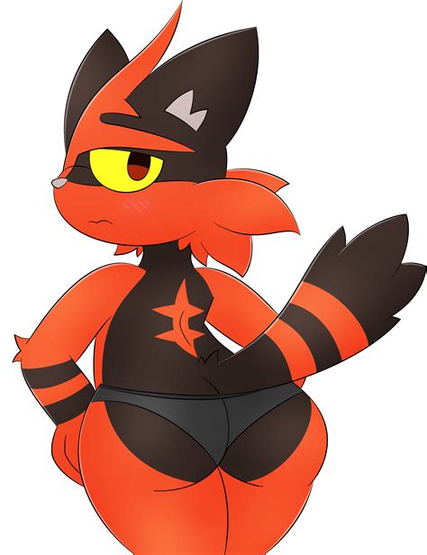 Rule 34 Ass Blush Butt Domestic Cat Feline Generation 7 Pokemon Male Male Only Non Human