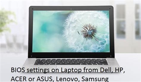 Maybe you would like to learn more about one of these? How to enter bios and change Bios settings on Laptop: Dell ...