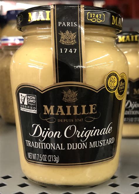 Maille Dijon Originale Traditional Dijon Mustard 75 Oz Gourmet French