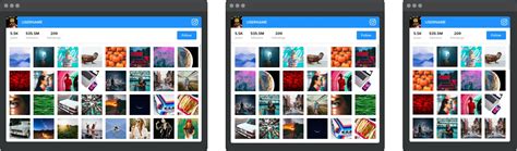 Responsive Instagram Widget — Features 25 Custom Settings