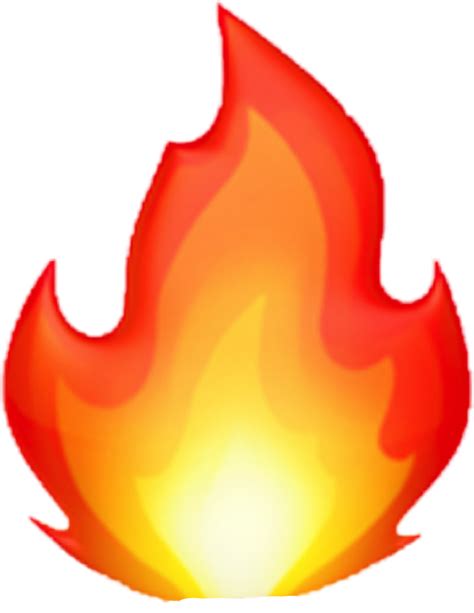 Download Emoji Clipart Fire Fire Emoji Transparent Hd Transparent