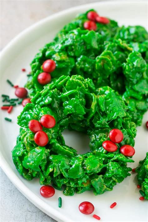 This free stock photo is also about: Christmas Wreath Cookies - Dinner at the Zoo