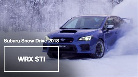 Subaru Snow Drive 2018 Wrx Sti Youtube