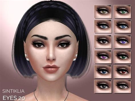 The Sims Resource Sintiklia Eyes 20 • Sims 4 Downloads Eyeliner