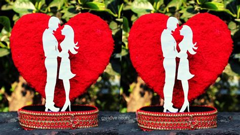 The ultimate valentines day ideas (and gifts!) for 2021. DIY Heart Showpiece / Valentines Day gift ideas 2020 ...
