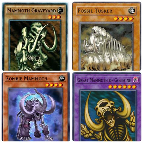 Undead Mammoths Are My Favorite Super Specific Creatures In Yu Gi Oh
